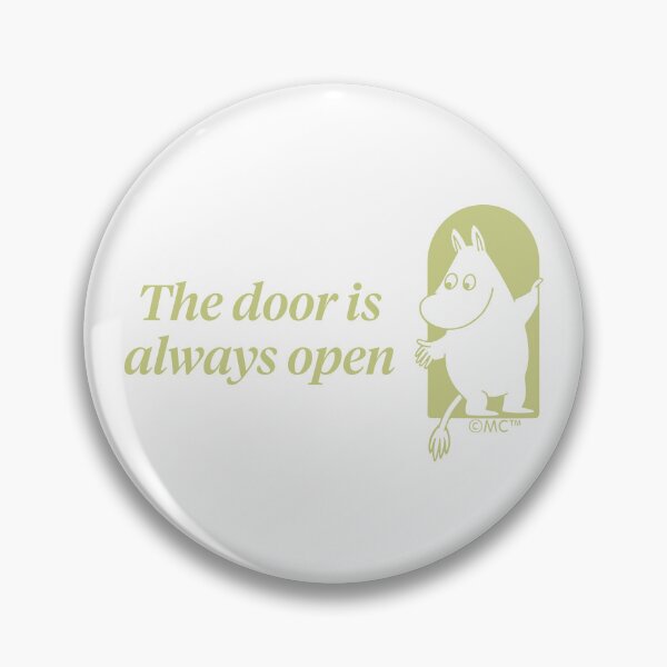 Item preview, Moomin 80th Anniversary Moomintroll Door Is Always Open designed and sold by MoominStore.