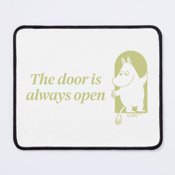 Item preview, Moomin 80th Anniversary Moomintroll Door Is Always Open designed and sold by MoominStore.