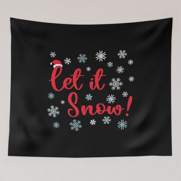 Item preview, Let It Snow Winter Snowflakes designed and sold by PolyPixel.