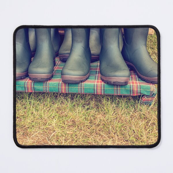 Item preview, Row of green wellies designed and sold by Photopat.