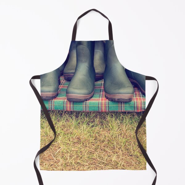 Item preview, Row of green wellies designed and sold by Photopat.