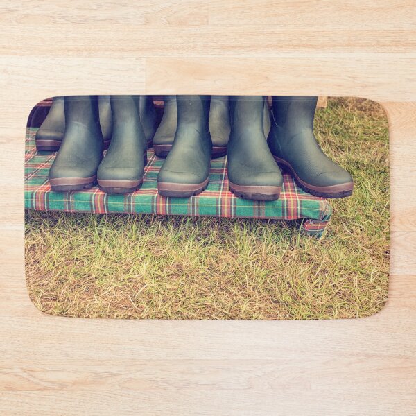 Item preview, Row of green wellies designed and sold by Photopat.