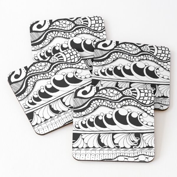 Item preview, Doodled Beach Scene designed and sold by kellybyrdart1.