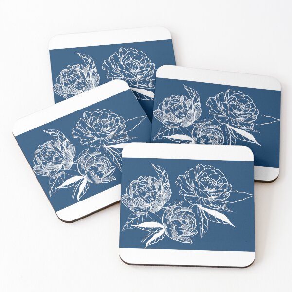 Item preview, peonies designed and sold by SYLVIE TERRIER.