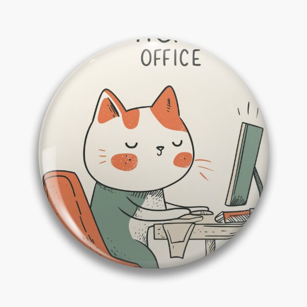 Item preview, Home Office Cat designed and sold by Rtymer.