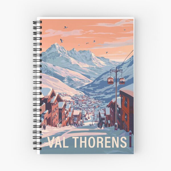 Item preview, val thorens Travel Poster, Perfect Gift for Travel Enthusiasts, Vintage Style Wall Art, France Wall art for home decor, val thorens print. Sticker designed and sold by Thegalleryshop1.