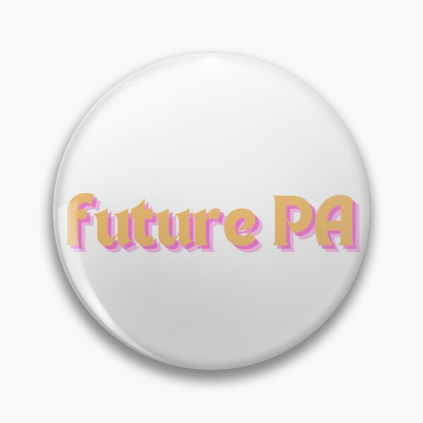 Item preview, future pa - orange and pink  designed and sold by scholar stickers.