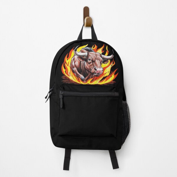 Item preview, Bull Fire Fiery Bull Flames Boss designed and sold by Design_Your_Day.