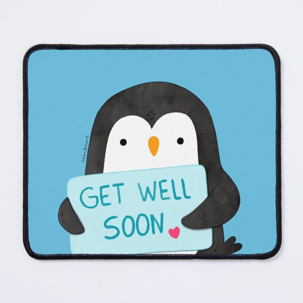 Item preview, Get Well Soon Penguin designed and sold by thepenguinsfamily.