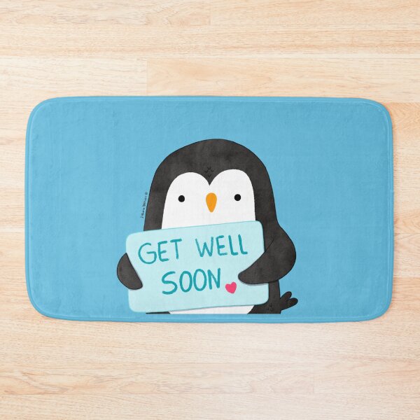 Item preview, Get Well Soon Penguin designed and sold by thepenguinsfamily.