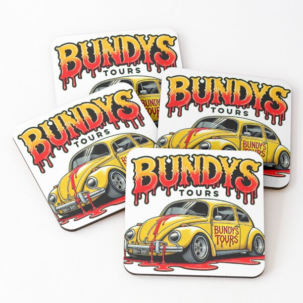 Item preview, Bundy Tours – Dark Humor True Crime  designed and sold by The Killer's Palette.