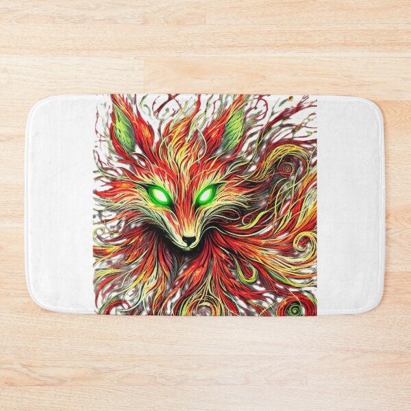 Item preview, Fiery Shadow Wolf designed and sold by Bartcorner.