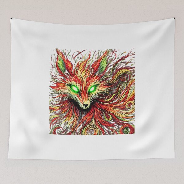 Item preview, Fiery Shadow Wolf designed and sold by Bartcorner.