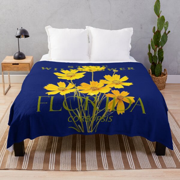 Item preview, Florida Territory Coreopsis Wildflower Design designed and sold by taiche.