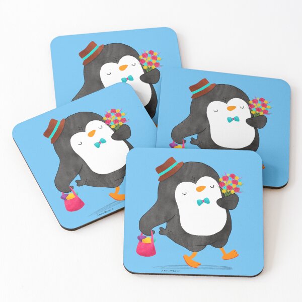 Item preview, Penguin going on a date designed and sold by thepenguinsfamily.
