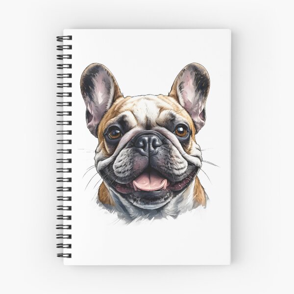 Item preview, happy french bulldog head designed and sold by Metaverse8.