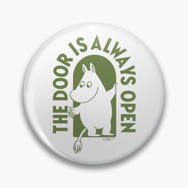 Item preview, Moomin 80th Anniversary The Door Is Always Open Moomintroll designed and sold by MoominStore.