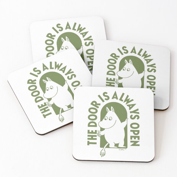 Item preview, Moomin 80th Anniversary The Door Is Always Open Moomintroll designed and sold by MoominStore.