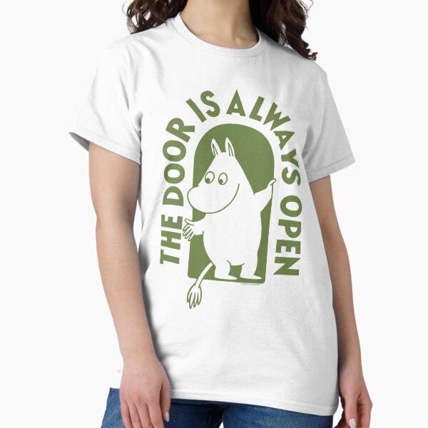 Item preview, Moomin 80th Anniversary The Door Is Always Open Moomintroll designed and sold by MoominStore.