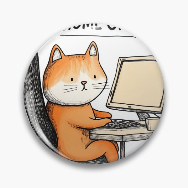 Item preview, Home Office Cat designed and sold by Rtymer.