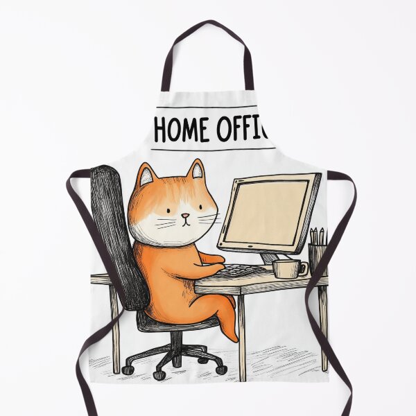 Item preview, Home Office Cat designed and sold by Rtymer.
