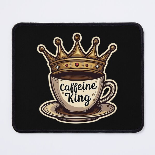 Item preview, Caffeine King - Crowned By Coffee designed and sold by Blok45.