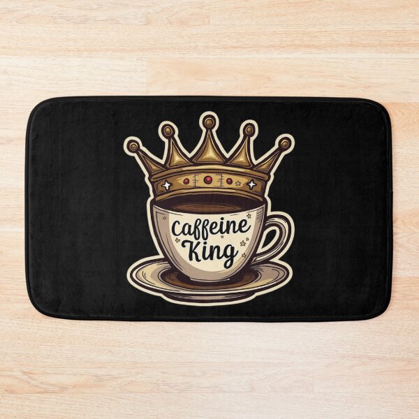 Item preview, Caffeine King - Crowned By Coffee designed and sold by Blok45.