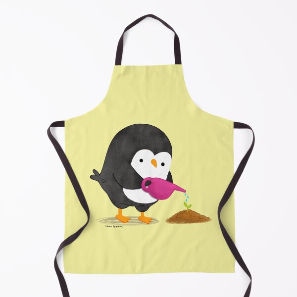 Item preview, Penguin watering plant designed and sold by thepenguinsfamily.