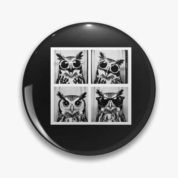 Item preview, Photobooth Owl designed and sold by AIJNtees.