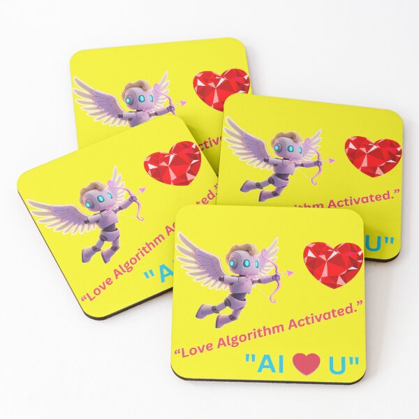 Item preview, AI Cupid: Love Powered by Tech designed and sold by ComfortzoneShop.