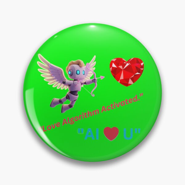 Item preview, AI Cupid: Love Powered by Tech designed and sold by ComfortzoneShop.