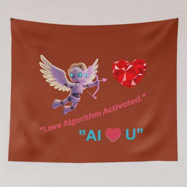Item preview, AI Cupid: Love Powered by Tech designed and sold by ComfortzoneShop.