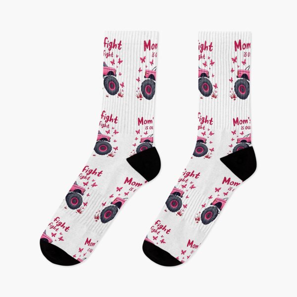 Item preview, Mom’s Fight Is Our Fight - Breast Cancer Awareness designed and sold by HandicraftArt.