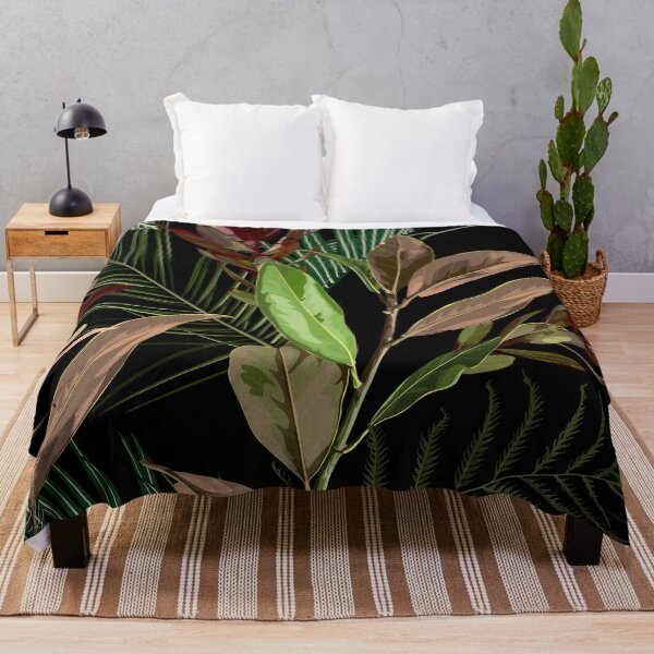 Item preview, Tropical plant, palm leaves. Flowers and exotic plant. designed and sold by MatyKotiv.