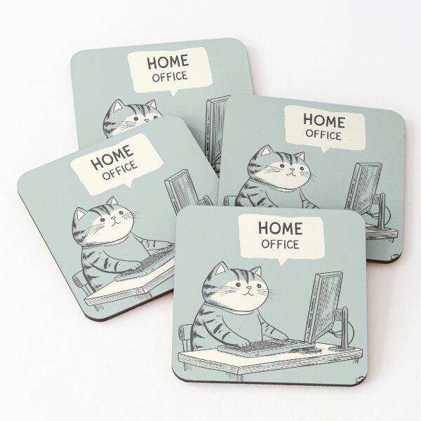 Item preview, Home Office Cat designed and sold by Rtymer.