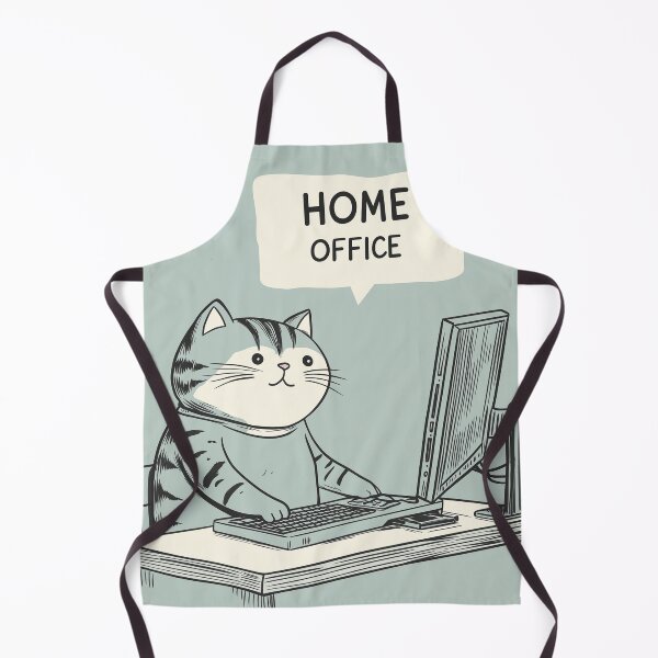 Item preview, Home Office Cat designed and sold by Rtymer.