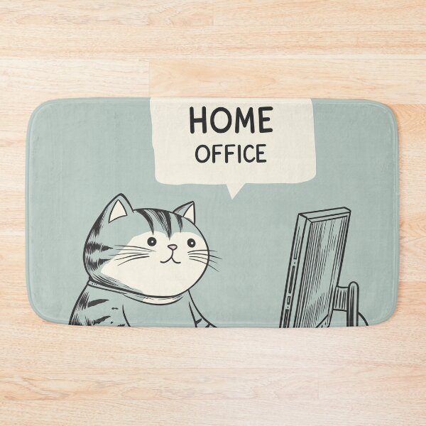Item preview, Home Office Cat designed and sold by Rtymer.