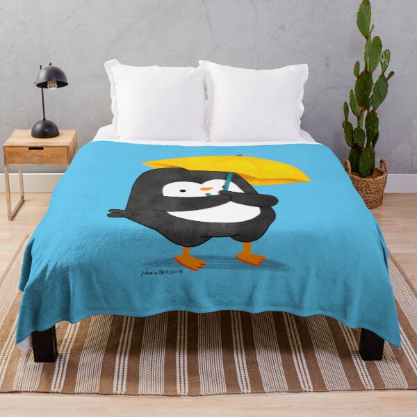 Item preview, Penguin with umbrella designed and sold by thepenguinsfamily.