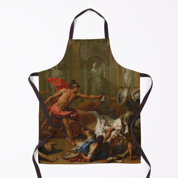 Item preview, Perseus Confronting Phineus – Sebastiano Ricci Mythological greek Art designed and sold by HistoryOnWalls.