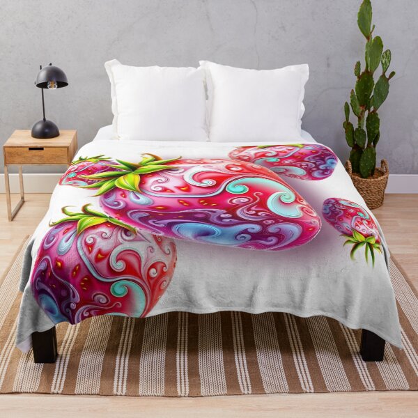 Item preview, Floral Strawberry designed and sold by ChristineDjerf.