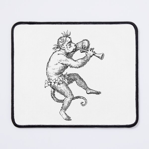 Item preview, Dancing Monkey with Horn  designed and sold by HawthorneFlame.