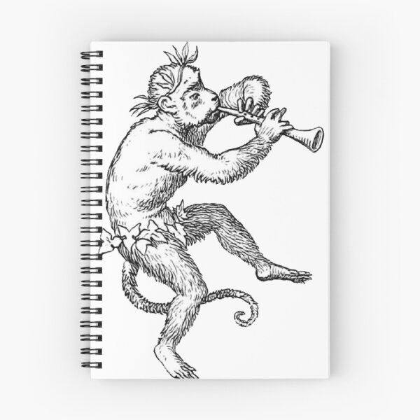 Item preview, Dancing Monkey with Horn  designed and sold by HawthorneFlame.