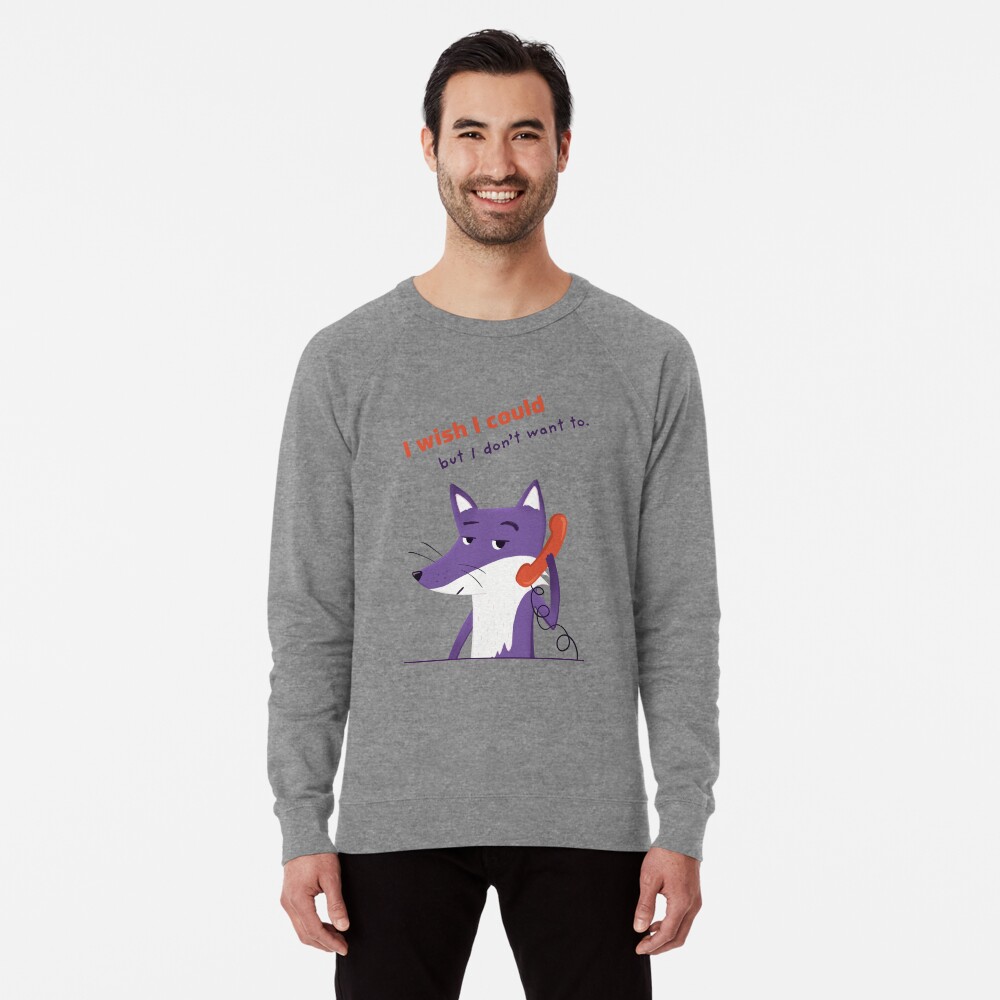 Item preview, Lightweight Sweatshirt designed and sold by ItsPurpleFox.
