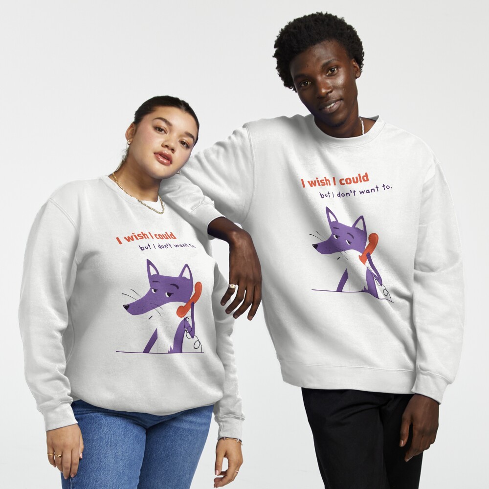 Item preview, Pullover Sweatshirt designed and sold by ItsPurpleFox.