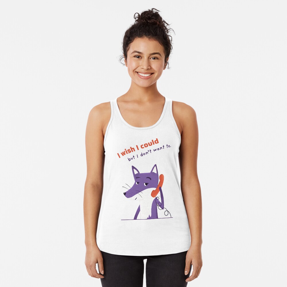 Item preview, Racerback Tank Top designed and sold by ItsPurpleFox.