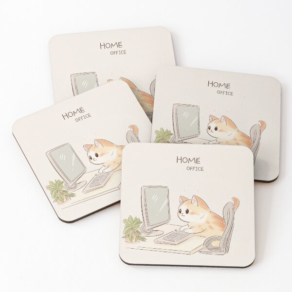Item preview, Home Office Cat designed and sold by Rtymer.