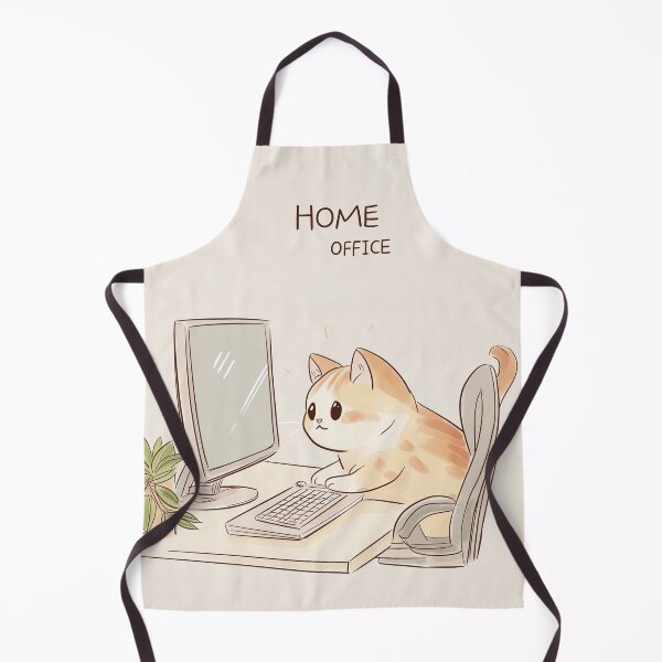 Item preview, Home Office Cat designed and sold by Rtymer.
