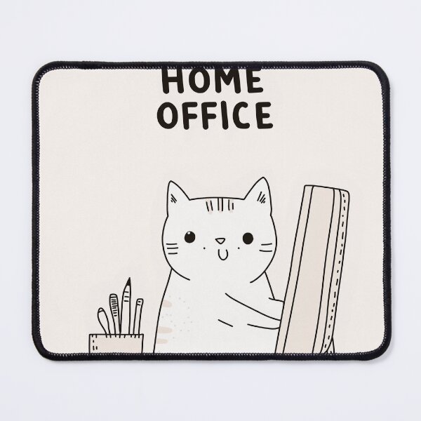 Item preview, Home Office Cat designed and sold by Rtymer.