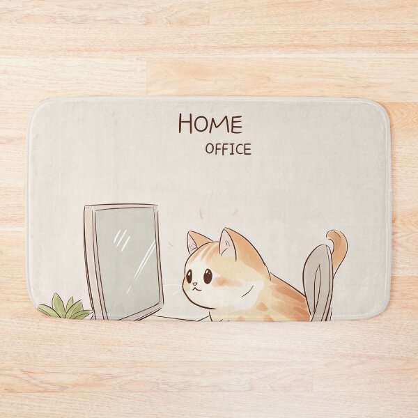 Item preview, Home Office Cat designed and sold by Rtymer.