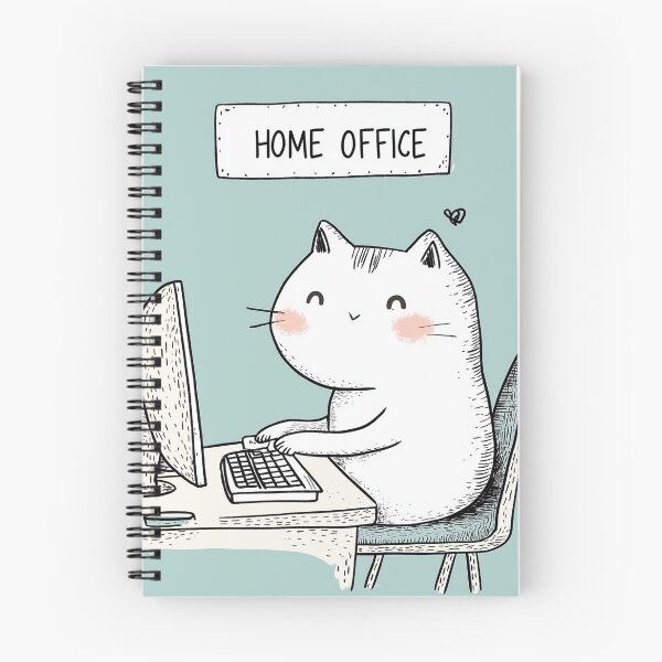 Item preview, Home Office Cat designed and sold by Rtymer.